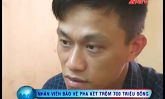 Bảo vệ phá két trộm 700 triệu đồng của HSC Hà Nội
