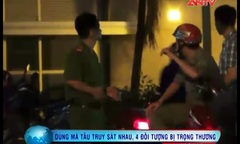 Đâm chém kinh hoàng từ nhà đến bệnh viện