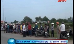 Mất lái, đôi bạn chết dưới gầm xe tải