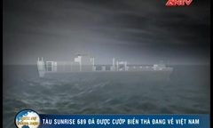 Tàu Sunrise-689 đã thoát nguy, về đến vùng biển Việt Nam