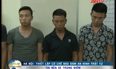Triệt phá băng nhóm thu “tô thuế” tại BX Mỹ Đình