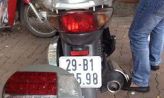 Tàng trữ ma túy đá trên xe SH biển giả, bị 141 tóm gọn