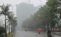 Mưa axit xuất hiện bất thường ở Bắc Giang