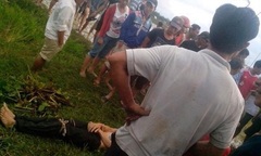 Đi mò ốc, một nam thanh niên bị nước cuốn mất tích