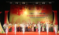 Tưng bừng Hội thi Bí thư chi bộ toàn tỉnh Hà Tĩnh năm 2014