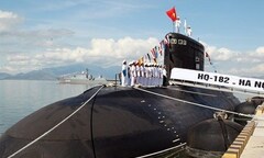Hải quân Việt Nam sắp tiếp nhận tàu ngầm HQ-184 Hải Phòng