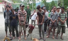 Bắt giữ 20 đối tượng khai thác vàng trái phép