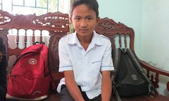 Nể phục cậu bé lớp 7 dũng cảm cứu bạn đuối nước