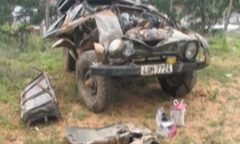 Clip: Hỗ trợ người bị nạn vụ xe lao vực, 7 người thương vong