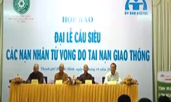 Clip: Đại lễ cầu siêu cho nạn nhân tử vong vì tai nạn giao thông