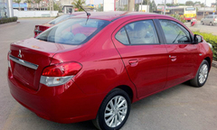 Mitsubishi Attrage lộ ảnh trước ngày ra mắt Việt Nam