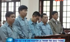 Clip: 5 cựu Thanh tra giao thông Hải Phòng ra hầu tòa
