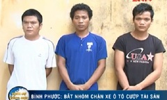 Clip: Dùng đá và bình xịt hơi cay khống chế ôtô trên xa lộ