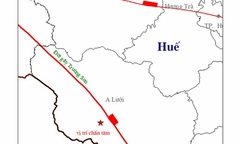 Động đất 3,3 độ Richter tại huyện miền núi A Lưới