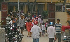 Sập cổng trường, một học sinh tử vong tại chỗ