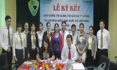 Vietcombank Quảng Ngãi tài trợ 100 tỷ đồng 