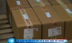 Bắt lô thuốc gây nghiện trị giá 2 tỷ ở sân bay Tân Sơn Nhất