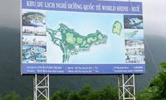 Dừng dự án khu du lịch quốc tế World Shine - Huế trên đèo Hải Vân