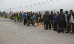 Va chạm với xe tải, một người đàn ông tử vong tại chỗ