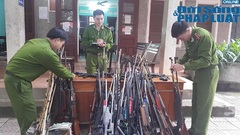 Quyết liệt việc thu hồi vũ khí, vật liệu nổ và công cụ hỗ trợ