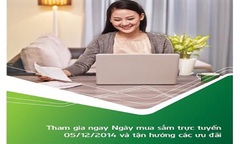 Vietcombank ưu đãi “khủng” trong ngày mua sắm trực tuyến