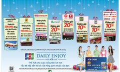 Chương trình ưu đãi đặc biệt dành cho chủ thẻ Vietcombank JCB