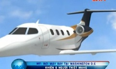 Video: Rơi máy bay tại Washington D.C, 6 người tử nạn