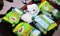 Phát hiện ma túy giấu trong các gói chè Thái Nguyên