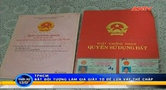 Video: Bắt nhóm đối tượng làm giả sổ đỏ, chiếm đoạt hàng trăm triệu đồng