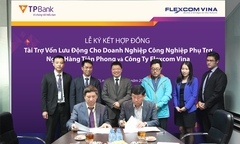 TPBank tài trợ 10 triệu usd cho Flexcom Vina