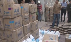  Bắt giữ một lượng lớn hàng Thái Lan không có giấy tờ hợp lệ