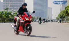 Honda CBR 150R 2015 trên phố Hà Thành
