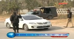 Video: Mỹ không kích tại Pakistan, tiêu diệt 7 tay súng