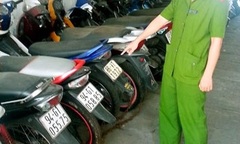 Phá đường dây trộm xe máy liên tỉnh với “thành tích” 3.500 vụ