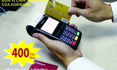 Agribank tặng thưởng 400 triệu cho các đơn vị chấp nhận thẻ