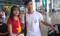 Công Phượng về tập trung ĐTQG với mái tóc lạ lẫm