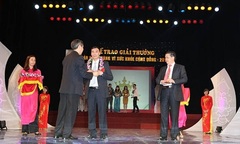 Công ty Kingphar vinh dự nhận giải sản phẩm vàng vì sức khỏe cộng đồng