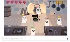 Google Search tung trò chơi diệt ma qủy nhân dịp Halloween