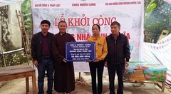 Báo ĐS&PL phối hợp xây dựng thêm nhà tình nghĩa tại Hà Tĩnh