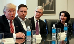 Cuộc gặp “oái oăm” giữa Donald Trump và các CEO công nghệ Mỹ