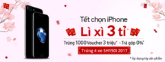 Mua iPhone “xịn” trúng SH 150i ABS “đỉnh” tại Thế Giới Di Động