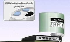 Tăng sóng Wifi trong nhà bằng vỏ lon bia, nước ngọt cực dễ dàng