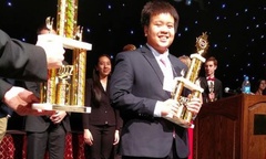 Đỗ Nhật Nam giành giải tiềm năng quản trị kinh doanh tại Mỹ