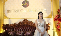 Cùng hoa hậu Ngọc Hân chiêm ngưỡng bộ “Sofa tân cổ điển lớn nhất Việt Nam”