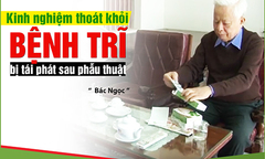 Thoát khỏi bệnh trĩ, bị tái phát sau phẫu thuật