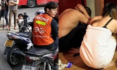 Chạy xe ôm chở khách, tôi chứng kiến vợ vào nhà nghỉ với sếp