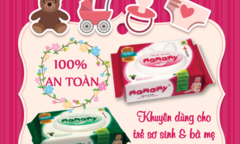 Nên chọn sản phẩm khăn ướt nào an toàn cho trẻ nhỏ?