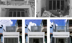 Ngôi nhà 40m² từ xuống cấp trầm trọng thành nơi  "nằm nghe nắng mưa " lý tưởng 