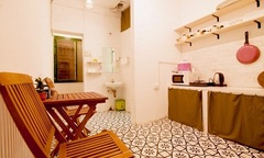 “Đưa nhau đi trốn” vào căn hộ mộc mạc an yên