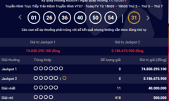 Kết quả xổ số Vietlott hôm nay 19/10: Hơn 74 tỷ đồng sẽ thuộc về ai?